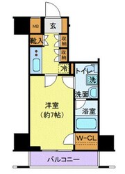 クレヴィスタ錦糸町の物件間取画像